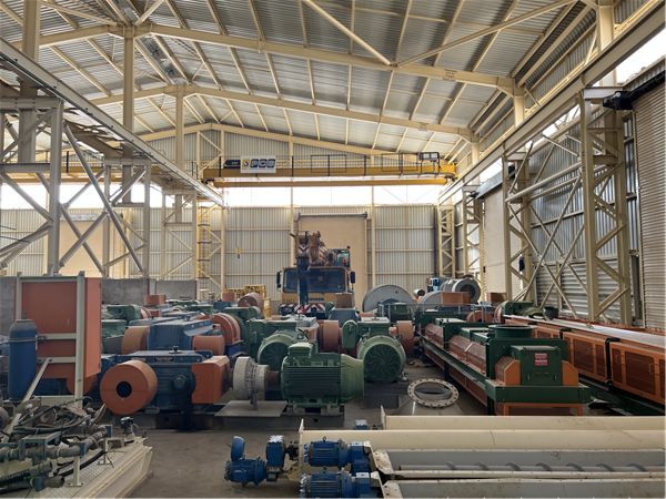 Unused 6,500 Tph Crushing Heap Leach Processing Plant)